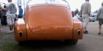 Volvo PV Bagagelucka Original kan fås med insida för gångjärn och handtag